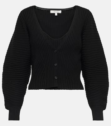 Colorful Ribs wool-blend twinset | Dorothee Schumacher