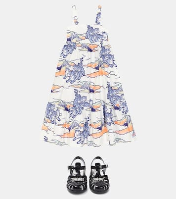 Robe imprimée en coton | Kenzo Kids