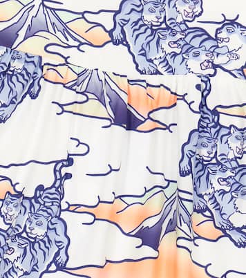 Robe imprimée en coton | Kenzo Kids