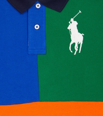 엠브로이더리 코튼 피케 폴로 셔츠 | Polo Ralph Lauren Kids