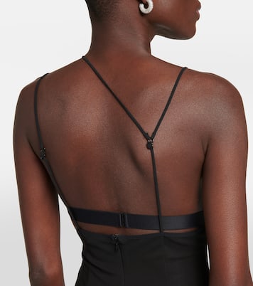 Lace-trimmed minidress | Nensi Dojaka