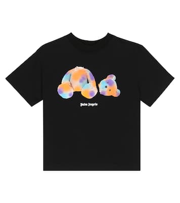 베어 코튼 저지 티셔츠 | Palm Angels Kids