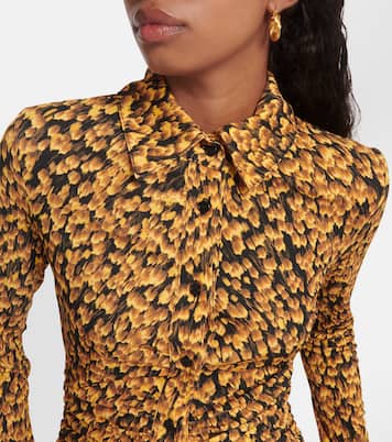 Robe chemise imprimée Claudia | Altuzarra