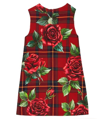 Robe imprimée en coton mélangé | Dolce&Gabbana Kids