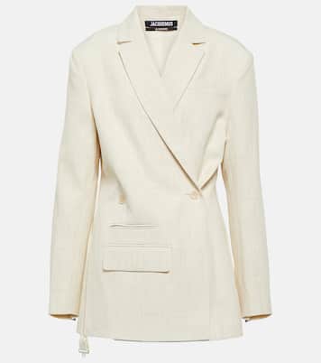Blazer La Veste Tibau en lin mélangé | Jacquemus
