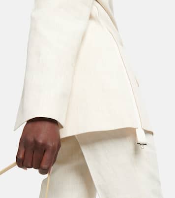 Blazer La Veste Tibau en lin mélangé | Jacquemus