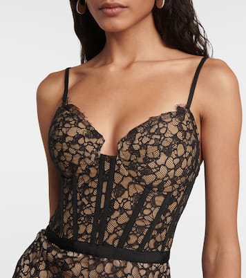 Midikleid Ruth aus Spitze | Simkhai