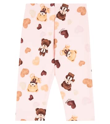 Bebé - leggings en mezcla de algodón | Monnalisa