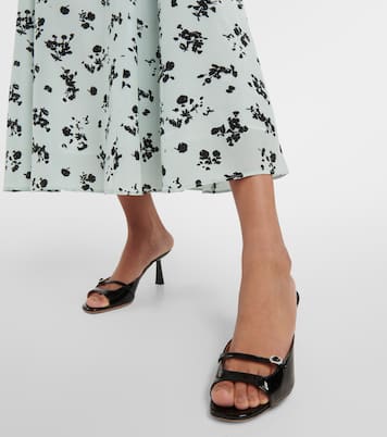 Mules Soul Sister 75 en cuir verni | Aquazzura
