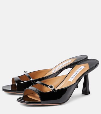 Mules Soul Sister 75 en cuir verni | Aquazzura