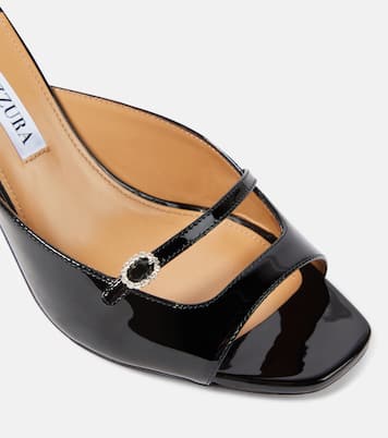 Mules Soul Sister 75 en cuir verni | Aquazzura