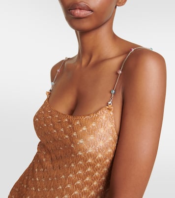 Embellished lamé swimsuit | Missoni Mare