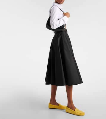 Mokassins aus Veloursleder | Prada