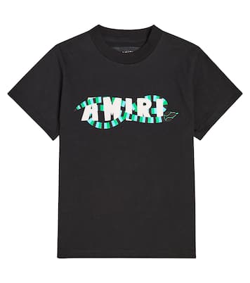 프린트 코튼 티셔츠 | Amiri Kids