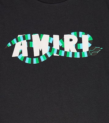 프린트 코튼 티셔츠 | Amiri Kids