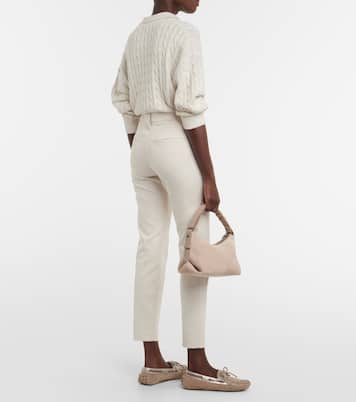 Pantalones chinos de mezcla de algodón | Brunello Cucinelli