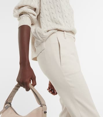 Pantalones chinos de mezcla de algodón | Brunello Cucinelli