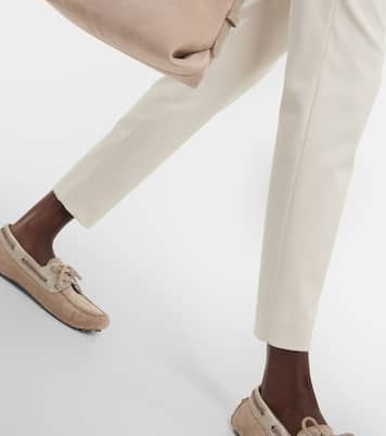 Pantalones chinos de mezcla de algodón | Brunello Cucinelli