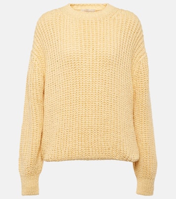 Pullover in maglia di seta a coste | Loro Piana