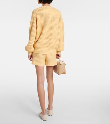 Pullover in maglia di seta a coste | Loro Piana