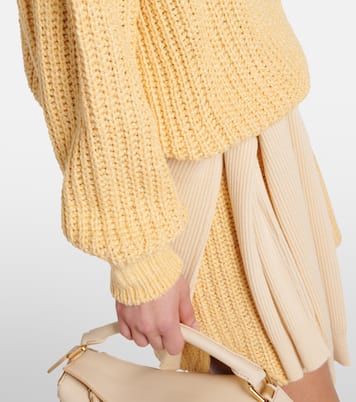 Pullover in maglia di seta a coste | Loro Piana