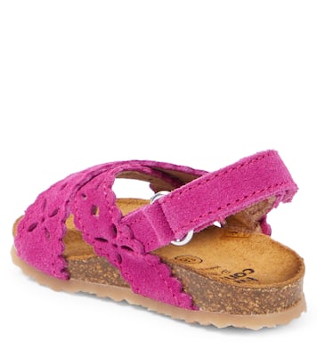 Baby - Sandali Lampone in suede | PèPè