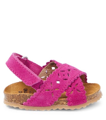 Baby - Sandali Lampone in suede | PèPè