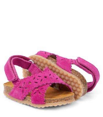 Baby - Sandali Lampone in suede | PèPè