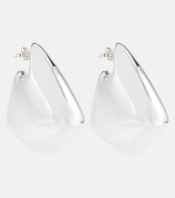 Orecchini Large Fin in argento sterling | Bottega Veneta