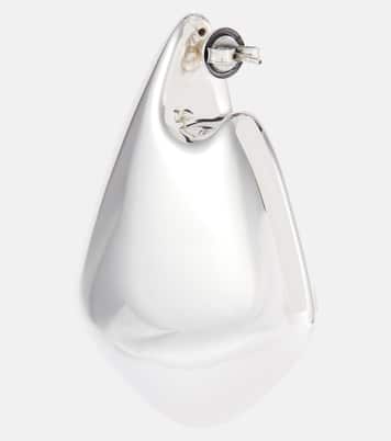 Orecchini Large Fin in argento sterling | Bottega Veneta