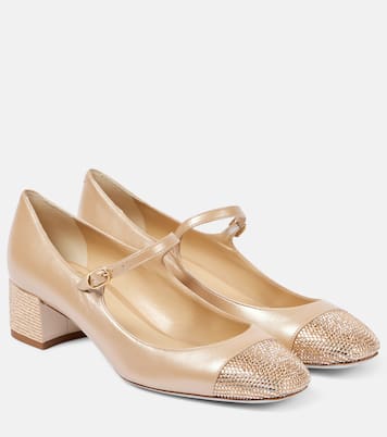 Escarpins Kristen en cuir métallisé | Rene Caovilla