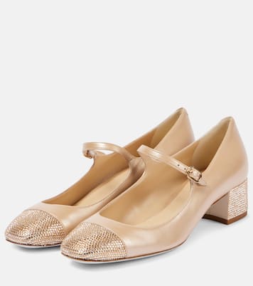 Escarpins Kristen en cuir métallisé | Rene Caovilla