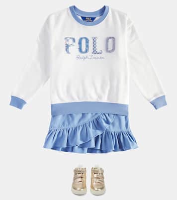 Sweat-shirt en coton mélangé | Polo Ralph Lauren Kids