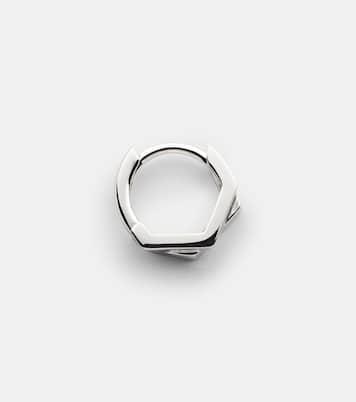 Orecchino singolo Antifer 2 Rows in oro bianco 18kt | Repossi