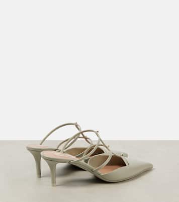 Mules Rockstud Wispy 60 aus Leder | Valentino Garavani