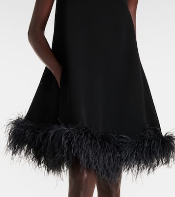 Abito corto con piume | Valentino