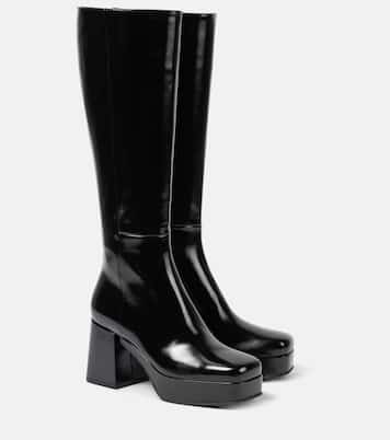 Botas con plataforma de piel | Gianvito Rossi