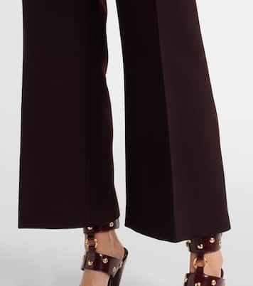Weite Cropped-Hose aus Wolle | Chloé