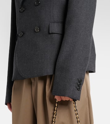 Cropped wool blazer | Loewe