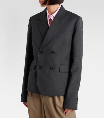 Cropped wool blazer | Loewe