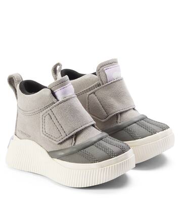Stiefel Out N About IV Strap aus Veloursleder | Sorel Kids