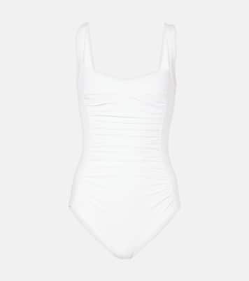 Sequined ruched swimsuit | Karla Colletto