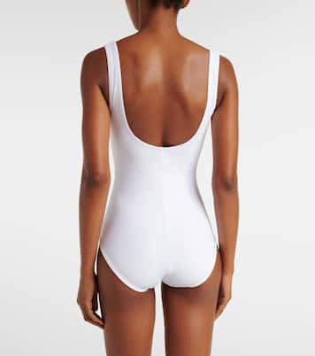Sequined ruched swimsuit | Karla Colletto