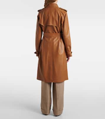 Trench-coat Niles en cuir | Ralph Lauren Collection