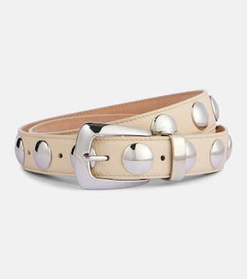 Cintura Benny in pelle con borchie | Khaite