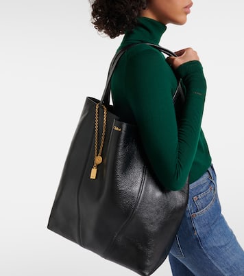 Borsa Chloé Spin Large in pelle | Chloé