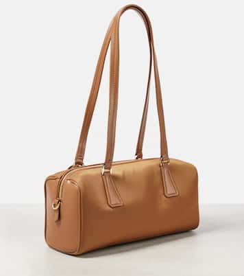 Borsa a spalla Medium in Re-Nylon e pelle | Prada