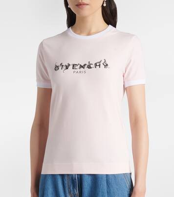 Camiseta Ringer de mezcla de algodón | Givenchy