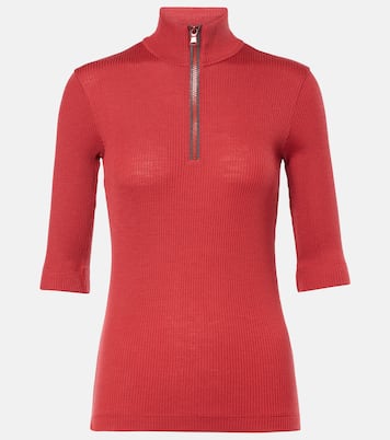 Wool turtleneck top | Brunello Cucinelli
