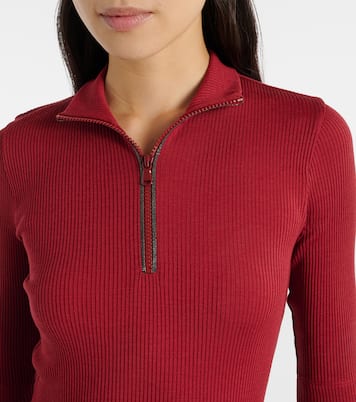 Wool turtleneck top | Brunello Cucinelli